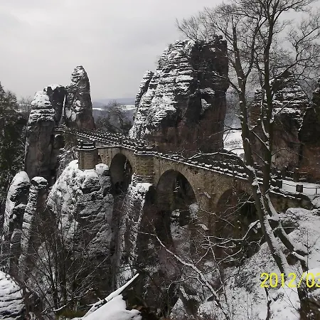 Zum Lilienstein Διαμέρισμα Bad Schandau